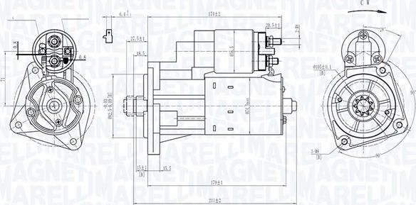 Magneti Marelli 063720297010 - Стартер avtokuzovplus.com.ua