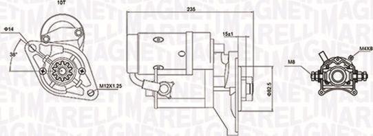 Magneti Marelli 063721089010 - Стартер avtokuzovplus.com.ua