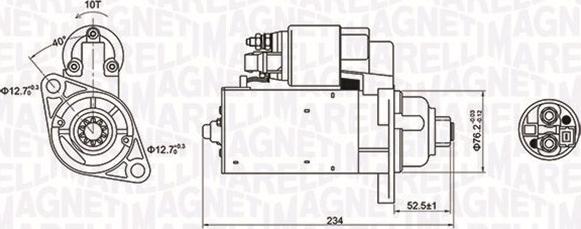 Magneti Marelli 063721200010 - Стартер avtokuzovplus.com.ua