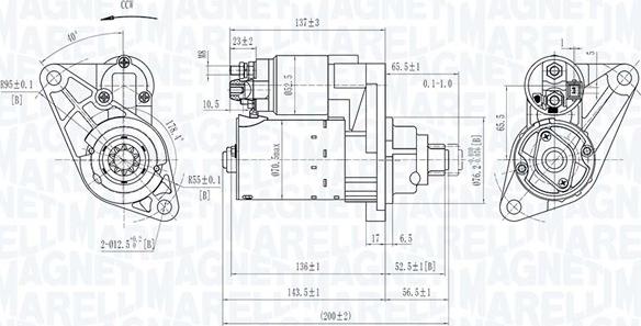 Magneti Marelli 063721282010 - Стартер autodnr.net