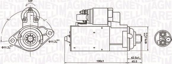 Magneti Marelli 063721286010 - Стартер avtokuzovplus.com.ua