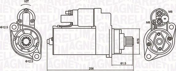 Magneti Marelli 063721405010 - Стартер avtokuzovplus.com.ua