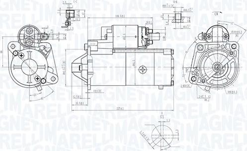 Magneti Marelli 063721454010 - Стартер autocars.com.ua