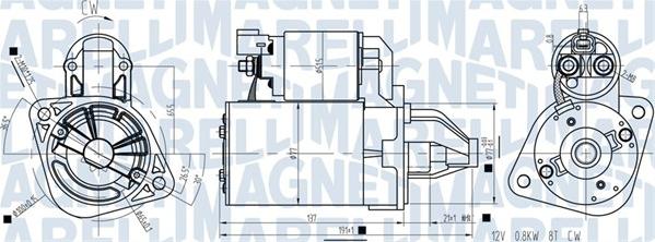 Magneti Marelli 063721462010 - Стартер autodnr.net