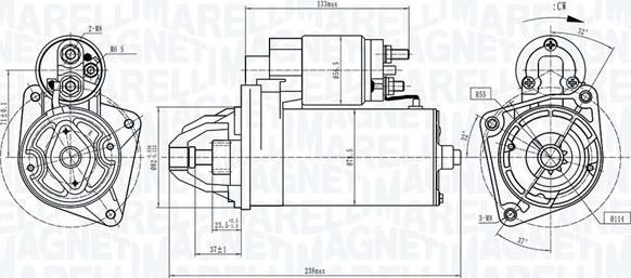 Magneti Marelli 063721687010 - Стартер autodnr.net