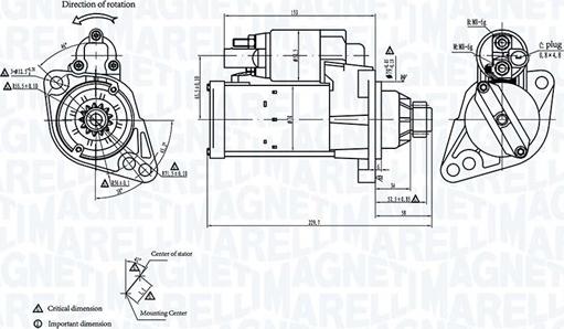 Magneti Marelli 063725818010 - Стартер autocars.com.ua