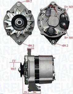 Magneti Marelli 063730099010 - Генератор autodnr.net