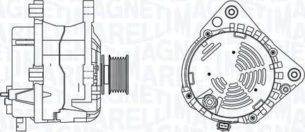 Magneti Marelli 063730827010 - Генератор avtokuzovplus.com.ua