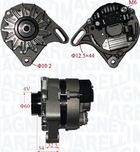 Magneti Marelli 063730851010 - Генератор autocars.com.ua