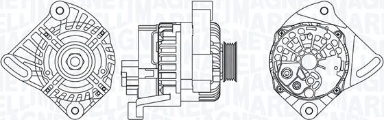 Magneti Marelli 063730890010 - Генератор avtokuzovplus.com.ua