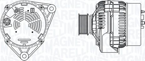 Magneti Marelli 063731062010 - Генератор autodnr.net