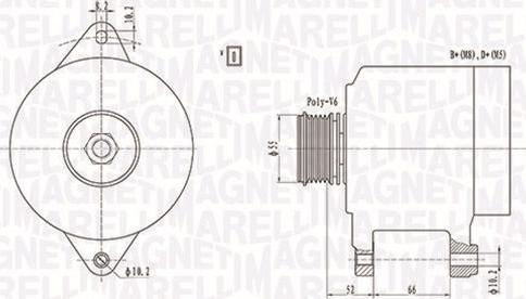 Magneti Marelli 063731157010 - Генератор avtokuzovplus.com.ua