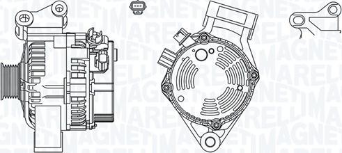 Magneti Marelli 063731340010 - Генератор autodnr.net