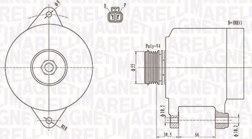 Magneti Marelli 063731409010 - Генератор avtokuzovplus.com.ua