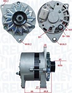 Magneti Marelli 063731455010 - Генератор autodnr.net