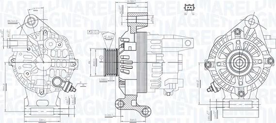 Magneti Marelli 063731474010 - Генератор autocars.com.ua