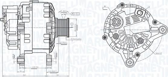 Magneti Marelli 063731562010 - Генератор autocars.com.ua