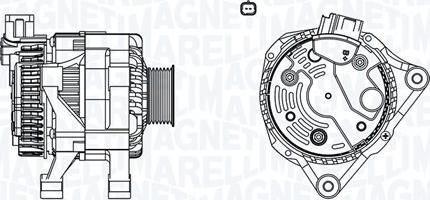 Magneti Marelli 063731589010 - Генератор autocars.com.ua