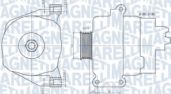 Magneti Marelli 063731766010 - Генератор avtokuzovplus.com.ua