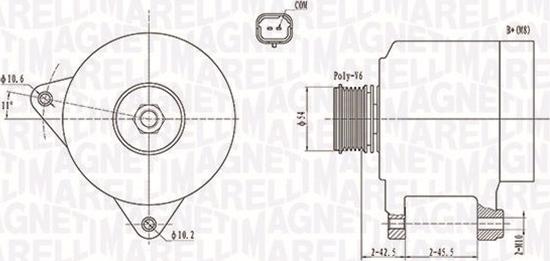 Magneti Marelli 063731914010 - Генератор avtokuzovplus.com.ua