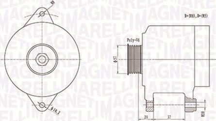 Magneti Marelli 063731978010 - Генератор avtokuzovplus.com.ua