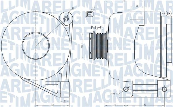 Magneti Marelli 063731988010 - Генератор avtokuzovplus.com.ua