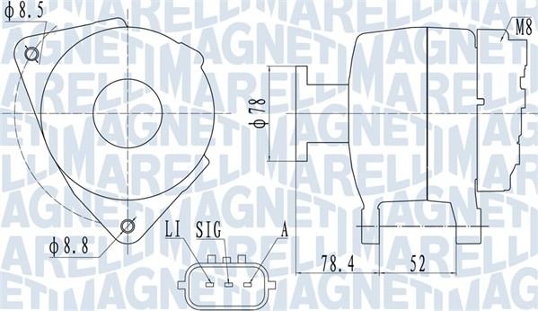 Magneti Marelli 063731989010 - Генератор avtokuzovplus.com.ua