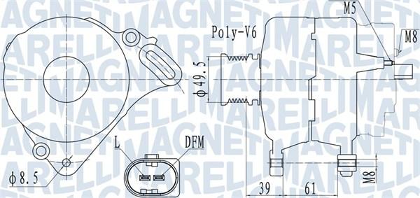 Magneti Marelli 063732065010 - Генератор avtokuzovplus.com.ua