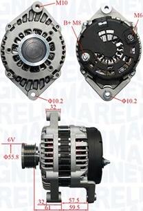 Magneti Marelli 063735380010 - Генератор autocars.com.ua