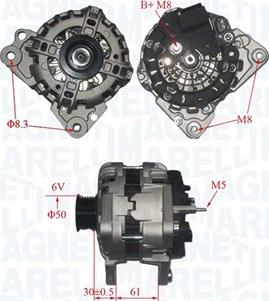 Magneti Marelli 063735695010 - Генератор autocars.com.ua