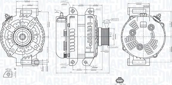 Magneti Marelli 063735749010 - Генератор autocars.com.ua