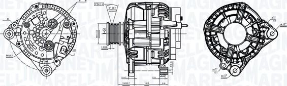 Magneti Marelli 063736359010 - Генератор autocars.com.ua