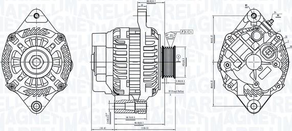 Magneti Marelli 063736439010 - Генератор autocars.com.ua