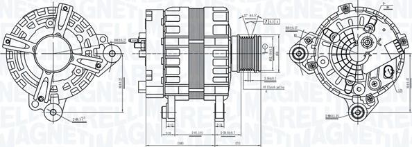 Magneti Marelli 063739063010 - Генератор autocars.com.ua