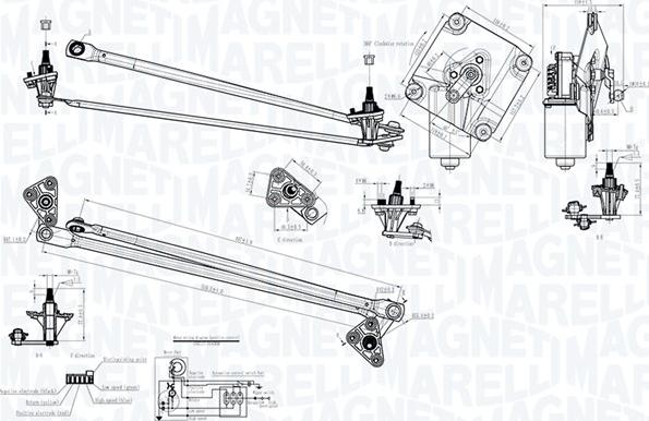 Magneti Marelli 064351713010 - Система очищення вікон autocars.com.ua