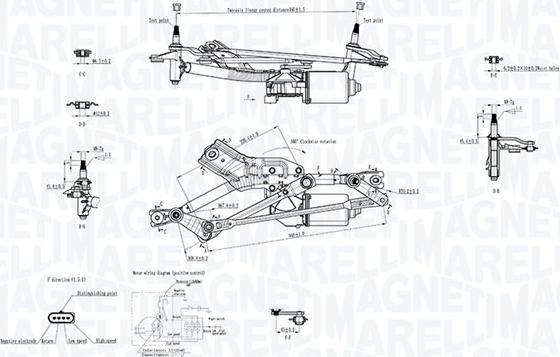 Magneti Marelli 064351734010 - Система очищення вікон autocars.com.ua