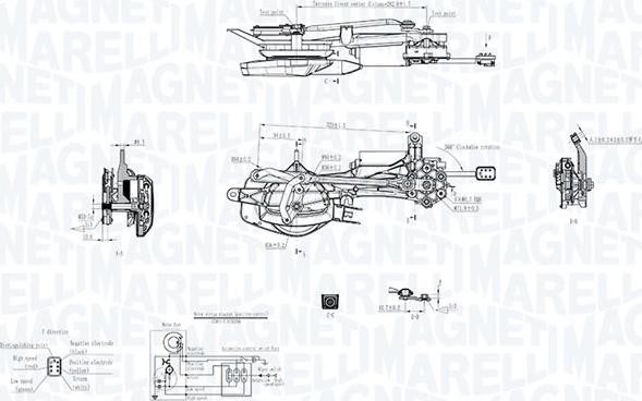 Magneti Marelli 064351740010 - Система очищення вікон autocars.com.ua