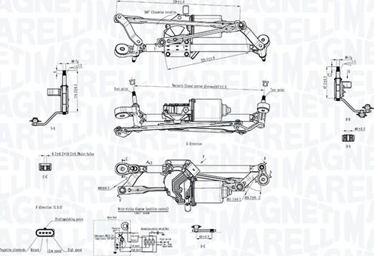 Magneti Marelli 064351746010 - Система очищення вікон autocars.com.ua