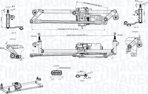 Magneti Marelli 064351748010 - Система очищення вікон autocars.com.ua