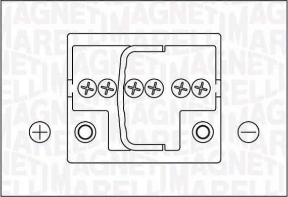 Magneti Marelli 067300220005 - Стартерная аккумуляторная батарея, АКБ autodnr.net