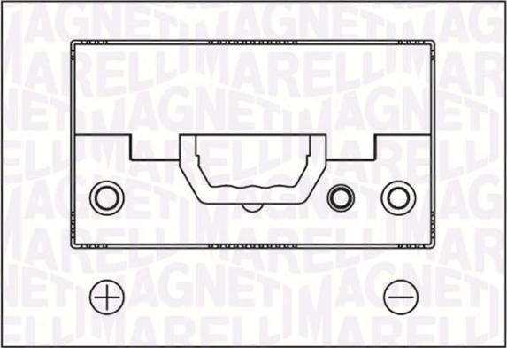 Magneti Marelli 067300610005 - Стартерная аккумуляторная батарея, АКБ avtokuzovplus.com.ua