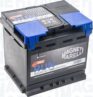 Magneti Marelli 069053540007 - Стартерна акумуляторна батарея, АКБ autocars.com.ua