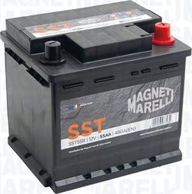 Magneti Marelli 069055480009 - Стартерна акумуляторна батарея, АКБ autocars.com.ua