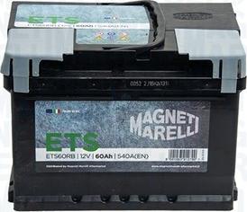 Magneti Marelli 069060540006 - Стартерна акумуляторна батарея, АКБ autocars.com.ua