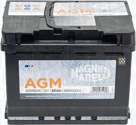 Magneti Marelli 069060680009 - Стартерна акумуляторна батарея, АКБ autocars.com.ua