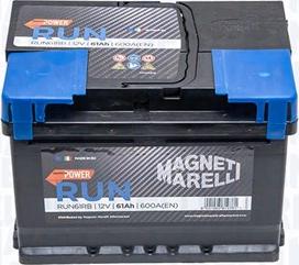 Magneti Marelli 069061600007 - Стартерна акумуляторна батарея, АКБ autocars.com.ua