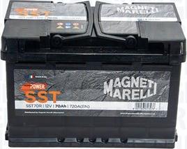 Magneti Marelli 069070720008 - Стартерна акумуляторна батарея, АКБ autocars.com.ua