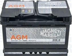 Magneti Marelli 069070760009 - Стартерная аккумуляторная батарея, АКБ avtokuzovplus.com.ua