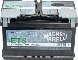 Magneti Marelli 069071670006 - Стартерная аккумуляторная батарея, АКБ avtokuzovplus.com.ua