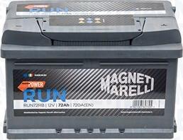 Magneti Marelli 069072720007 - Стартерная аккумуляторная батарея, АКБ autodnr.net